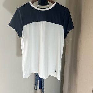 Tommy Bahama Black and White Golf Short Sleeve Tee